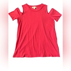 Michael Kors Cold Shoulder Blouse T-shirt